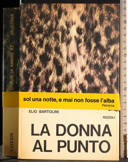 donna al punto - Elio Bartolini - copertina