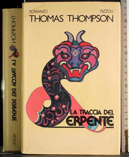 traccia del serpente - Thomas Thompson - copertina