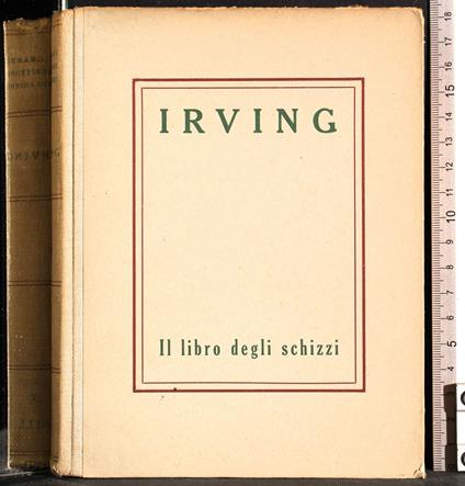 I grandi scrittori stranieri. Il libro degli schizzi - Washington Irving - copertina