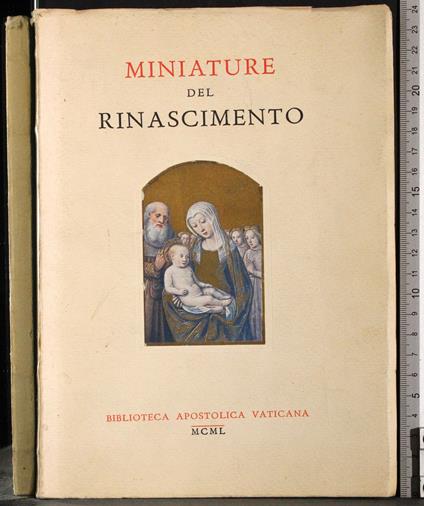 Miniature del rinascimento - copertina