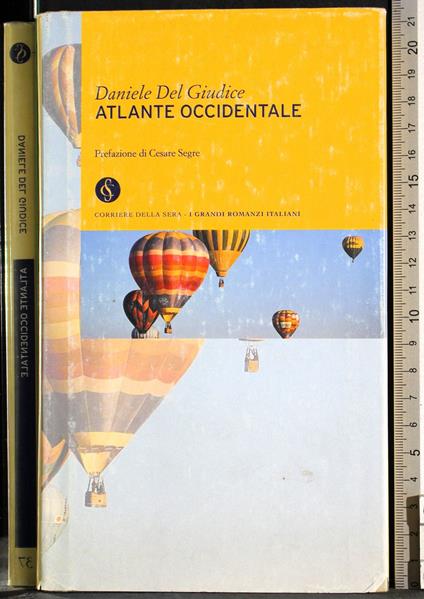 Atlante occidentale - Daniele Del Giudice - copertina