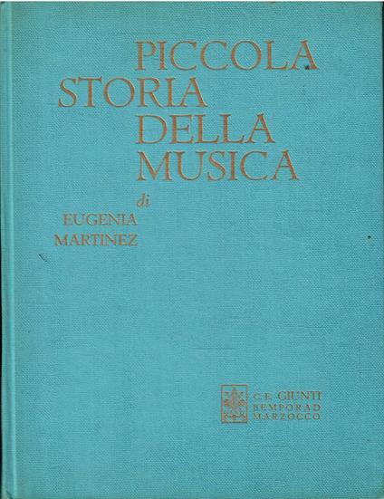 Piccola Storia Della Musica - Eugenia Martinez - copertina