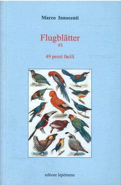 Flugblatter #1 49 Pezzi Facili - Marco Innocenti - copertina