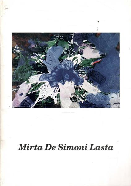 Mirta De Simoni Lasta - copertina