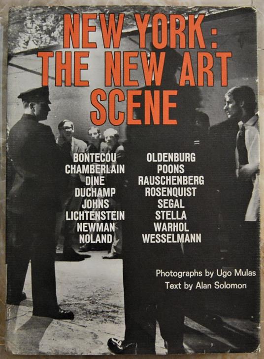 New York: The New Art Scene - Ugo Mulas - copertina