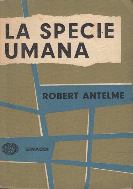 Specie Umana - Robert Antelme - copertina