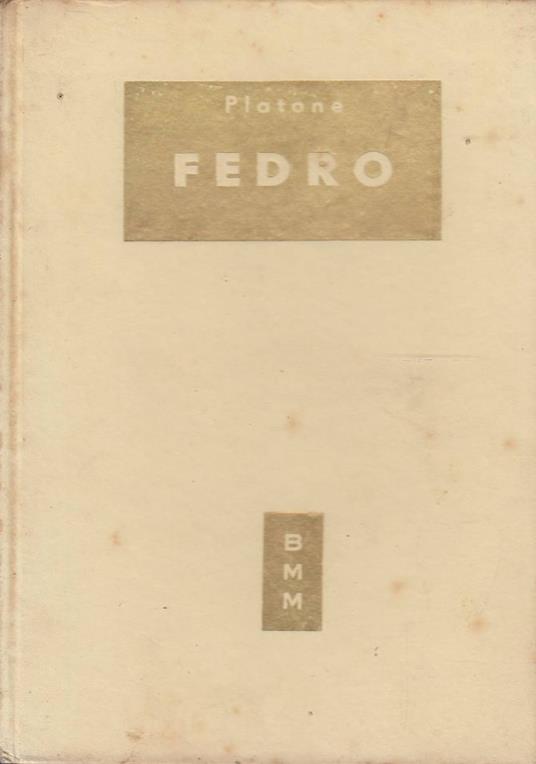 Fedro - Platone - copertina