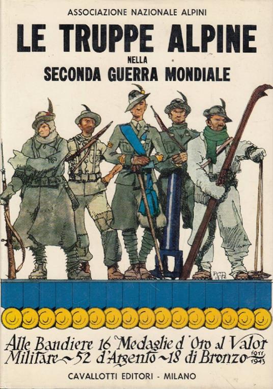 Le truppe alpine nella Seconda Guerra Mondiale - copertina