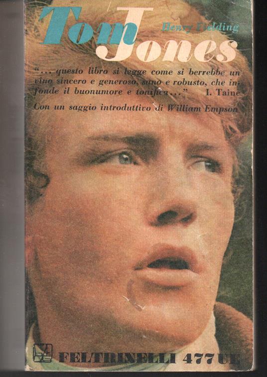 Tom Jones - Henry Fielding - copertina