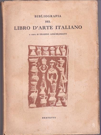 Bibliografia del libro d'arte italiano 1940-1952 - copertina