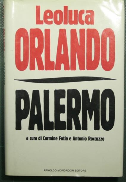 Palermo - Leoluca Orlando - copertina