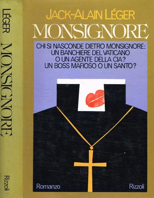Monsignore - Jack-Alain Léger - copertina
