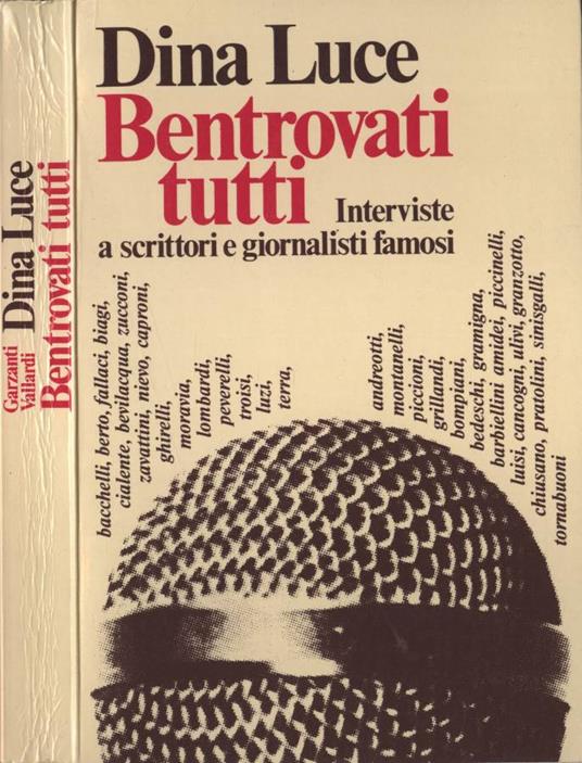 Bentrovati tutti - Dina Luce - copertina