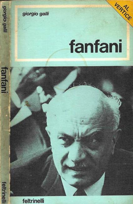 Fanfani - Giorgio Galli - copertina