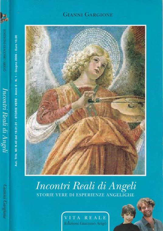 Incontri reali di angeli - Gianni Gargione - copertina