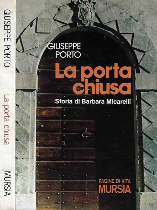 La porta chiusa - Giuseppe Porto - copertina