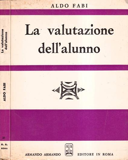 La valutazione dell'alunno - copertina