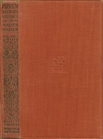 Literary Studies. Vol. I - Walter Bagehot - copertina