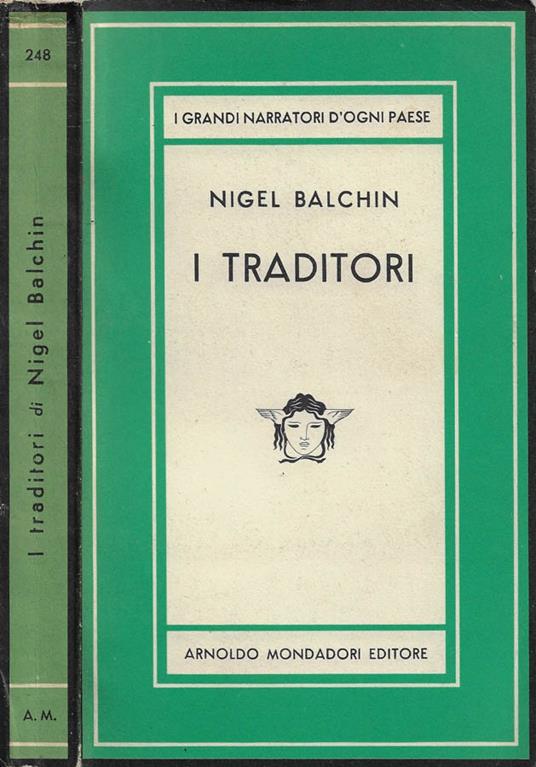 I traditori - Nigel Balchin - copertina