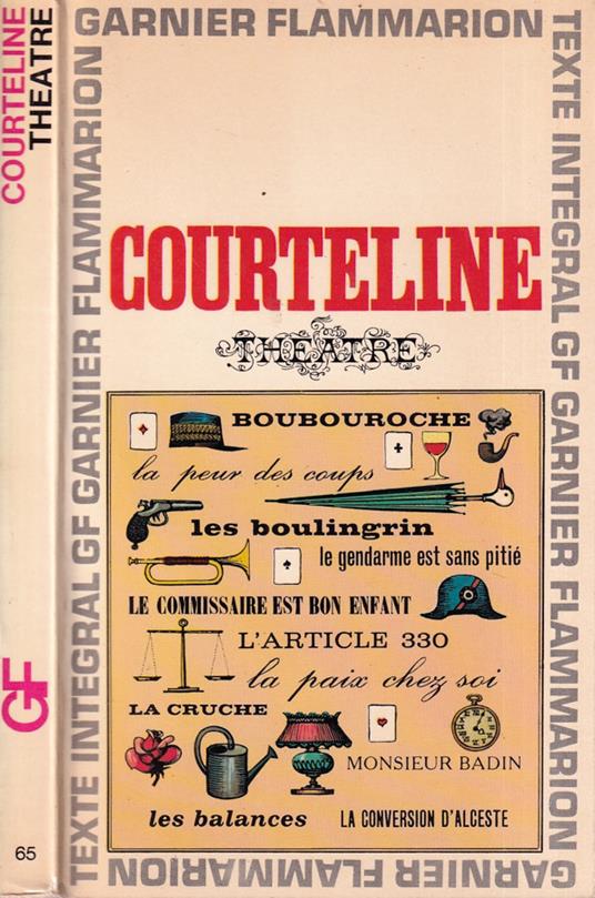 Théatre - Georges Courteline - copertina