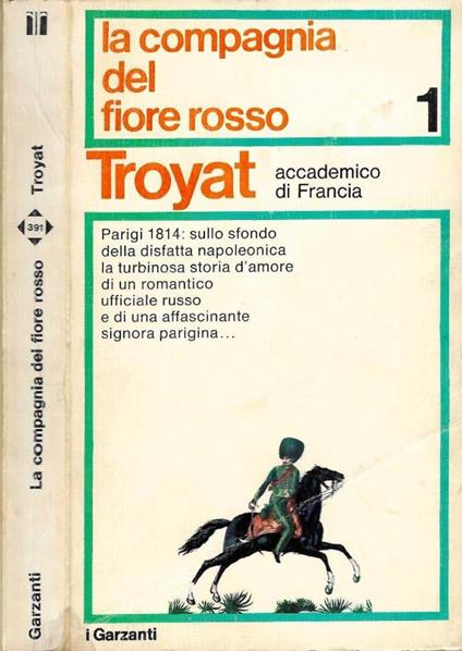 La compagnia del fiore rosso - Henri Troyat - copertina