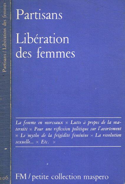 Partisan. Libération des femmes - copertina