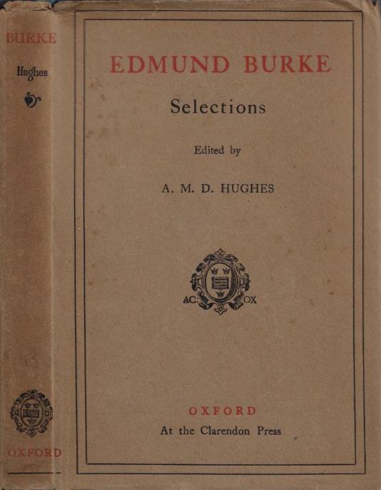 Edmund Burke - copertina