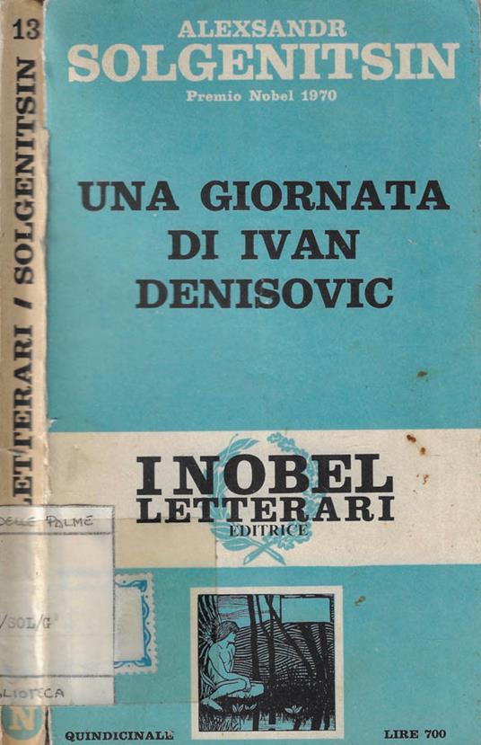 Una giornata di Ivan Denisovic - copertina