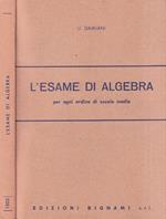 L' esame di algebra