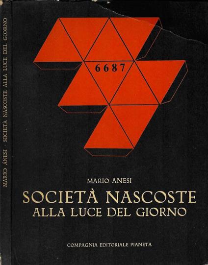 Società nascoste alla luce del giorno - Mario Anesi - copertina