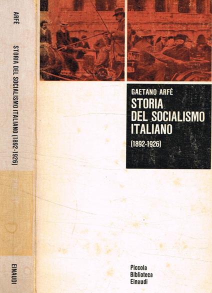 Storia del socialismo italiano - Gaetano Arfé - copertina