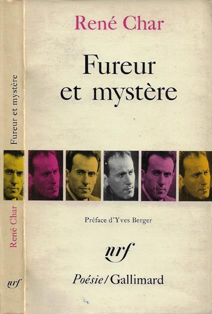 Fureur et mystère - René Char - copertina