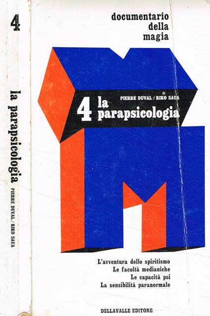 La parapsicologia - Pierre Duval - copertina