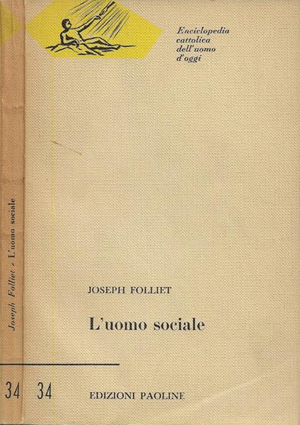 L' Uomo Sociale - Joseph Folliet - copertina