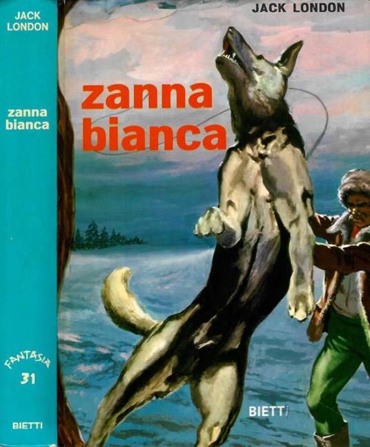 Zanna bianca - Jack London - copertina