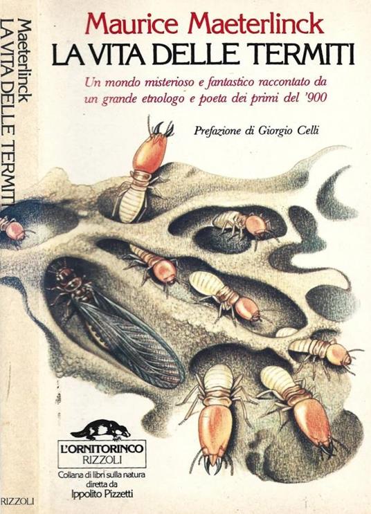 La vita delle termiti - Maurice Maeterlinck - copertina