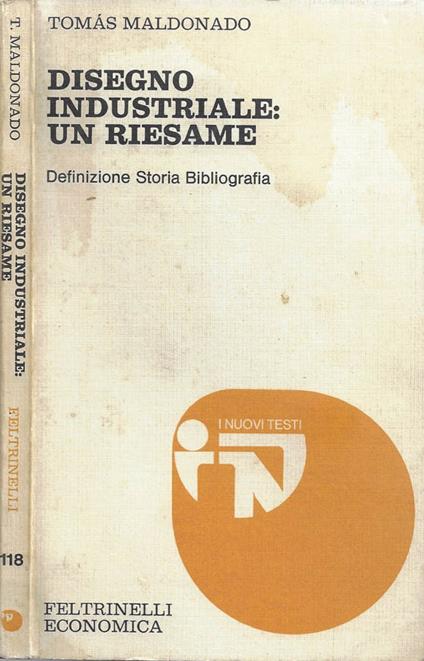 Disegno industriale: un riesame - Tomás Maldonado - copertina