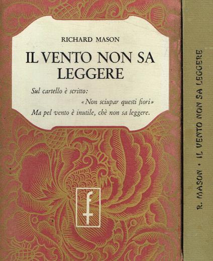 Il vento non sa leggere - Richard Mason - copertina