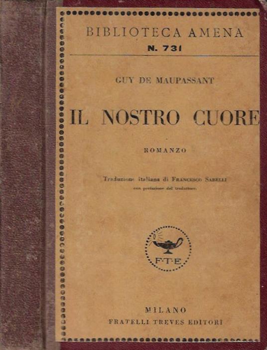 Il nostro cuore - Guy de Maupassant - copertina