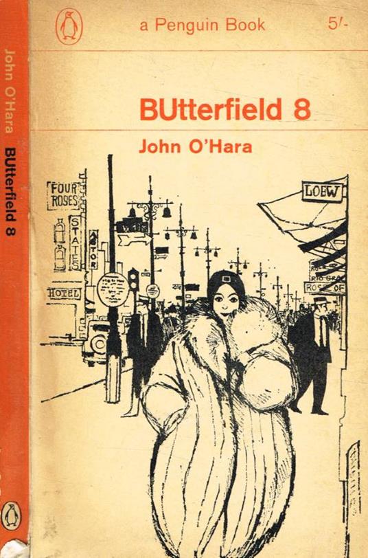 Butterfield 8 - John O'Hara - copertina