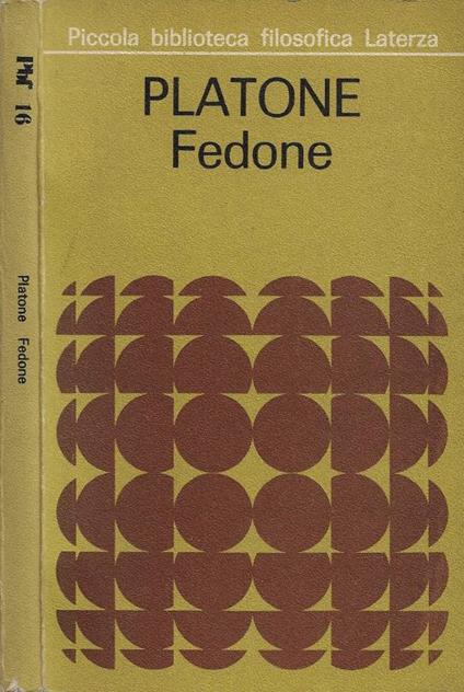 Fedone - Platone - copertina