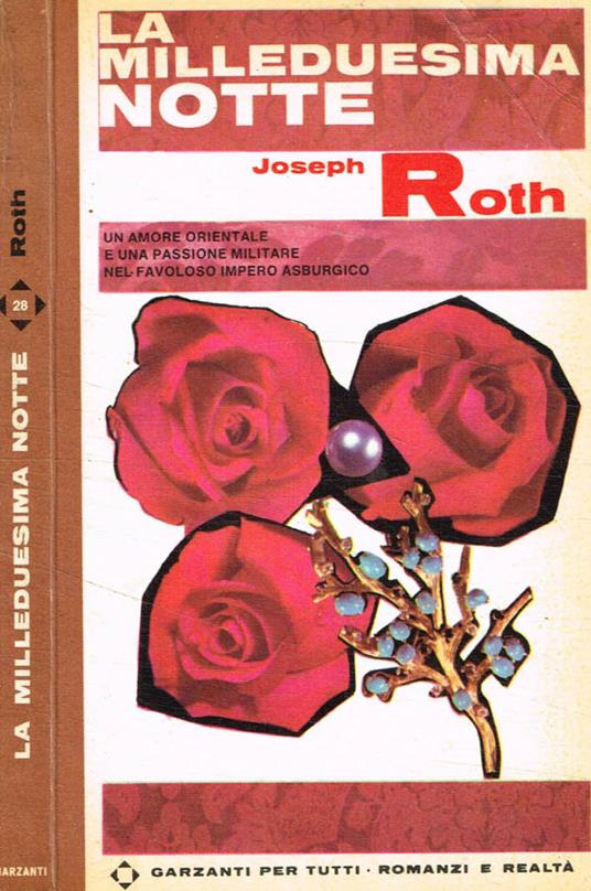 La milleduesima notte - Joseph Roth - copertina