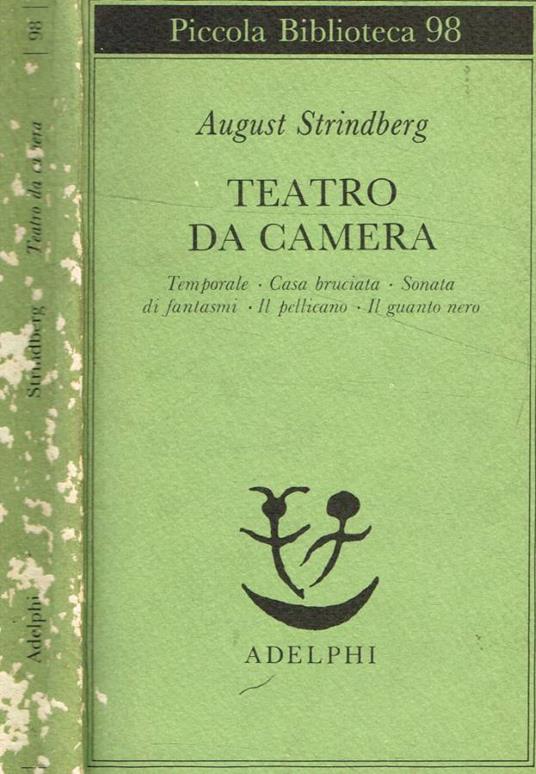 Teatro da camera - August Strindberg - copertina