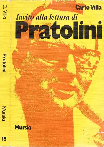 Invito alla lettura di Vasco Pratolini - Carlo Villa - copertina