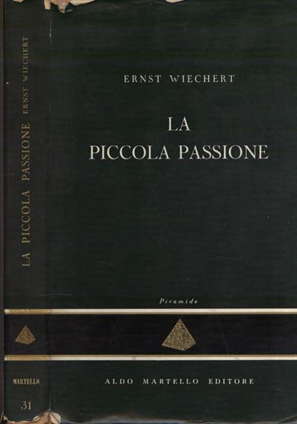 La piccola passione - Ernst Wiechert - copertina