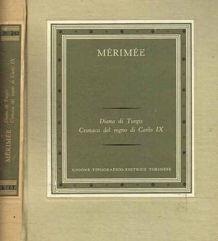 Diana Di Turgis. Cronaca del Regno di Carlo IX - Prosper Mérimée - copertina