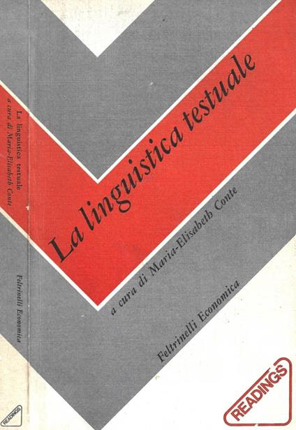 La linguistica testuale - copertina