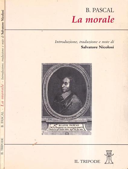 La morale - Blaise Pascal - copertina