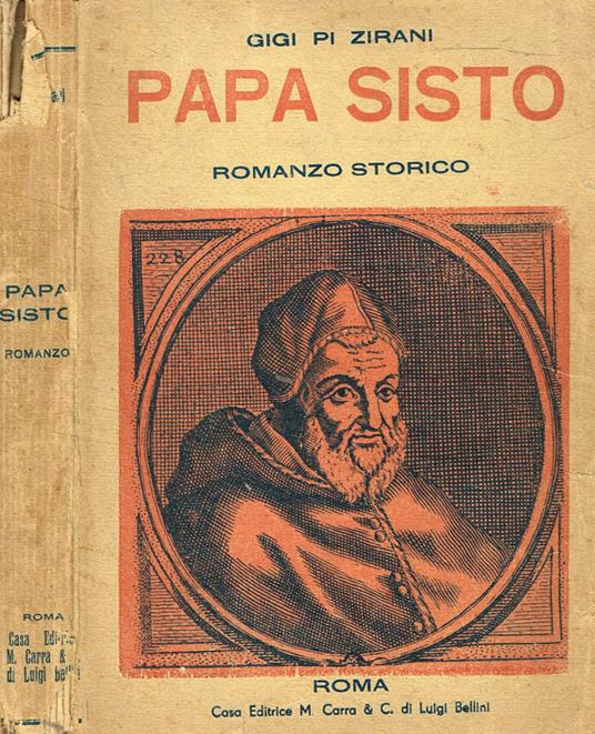 Papa sisto - copertina