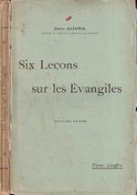 Six lecon sur les évangiles